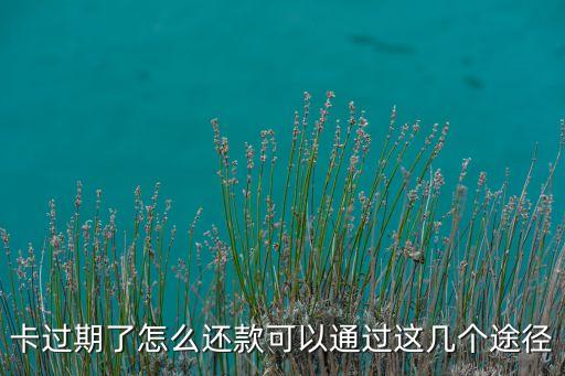 卡过期了怎么还款可以通过这几个途径