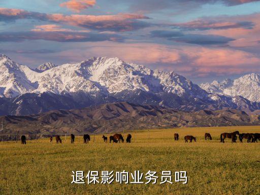 退保影响业务员吗
