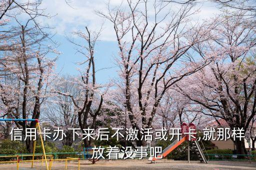 信用卡申请后可以不开通么,没有可以办信用卡吗