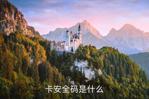 卡安全码是什么