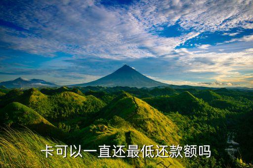 合理使用信用卡最低还款,信用卡最低还款额的危害