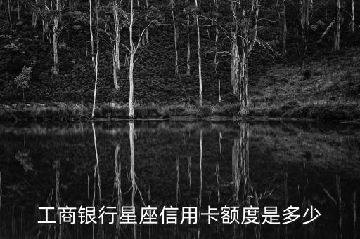 工商双鱼座信用卡额度一千,工行双子星信用卡
