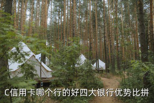 C信用卡哪个行的好四大银行优势比拼