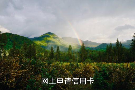 线上怎么申请信用卡,如何在网上快速申请信用卡?
