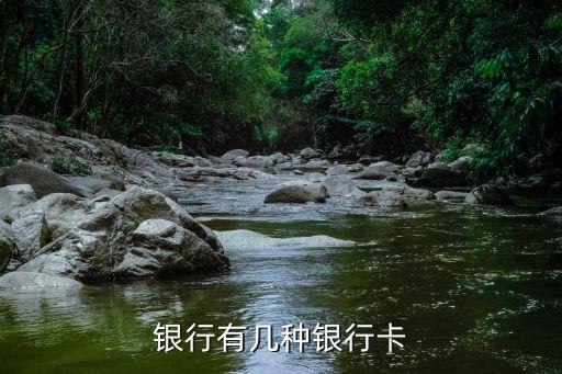 银行有几种银行卡