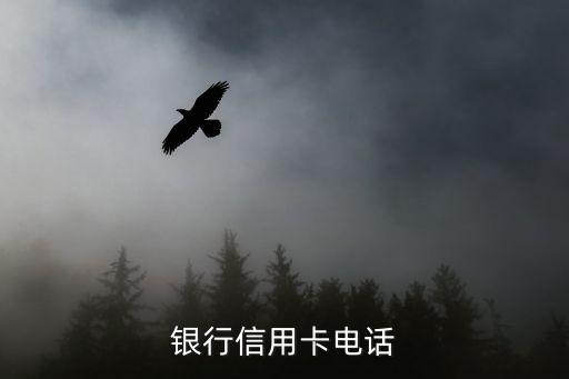 银行信用卡电话